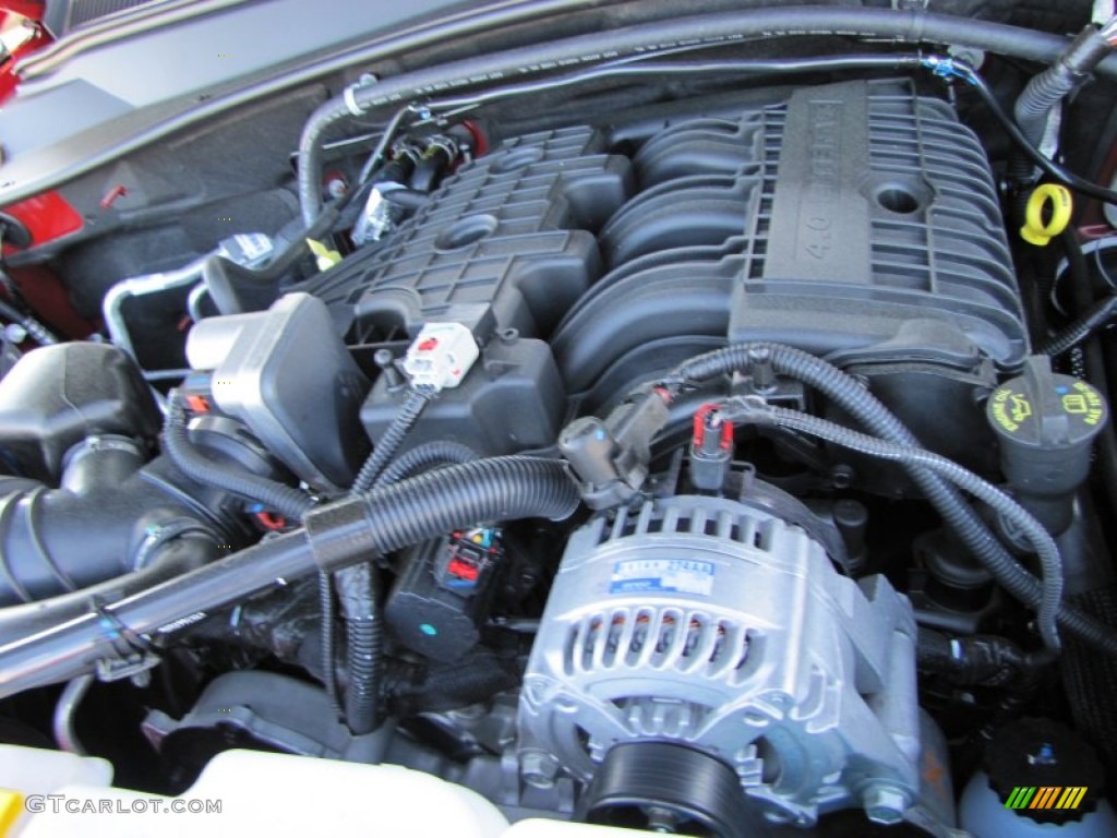 2011 Dodge Nitro Detonator 4.0 Liter SOHC 24-Valve V6 Engine Photo #72733501