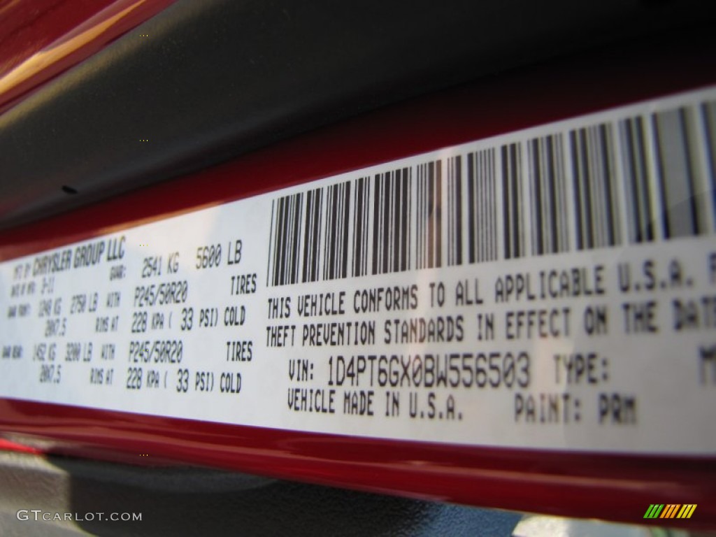 2011 Dodge Nitro Detonator Color Code Photos