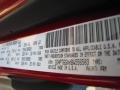 PRM: Inferno Red Crystal Pearl 2011 Dodge Nitro Detonator Color Code