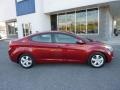 2013 Red Allure Hyundai Elantra GLS  photo #8