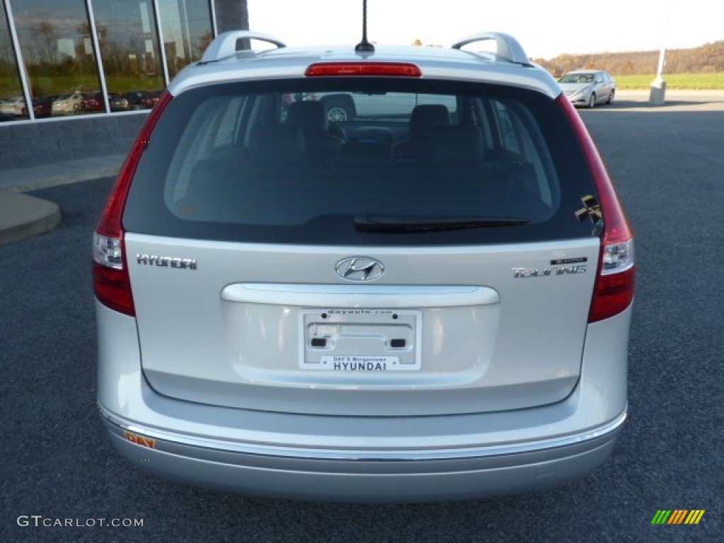 2012 Elantra SE Touring - Shimmering Silver / Black photo #6