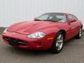 2000 Carnival Red Jaguar XK XK8 Coupe  photo #1