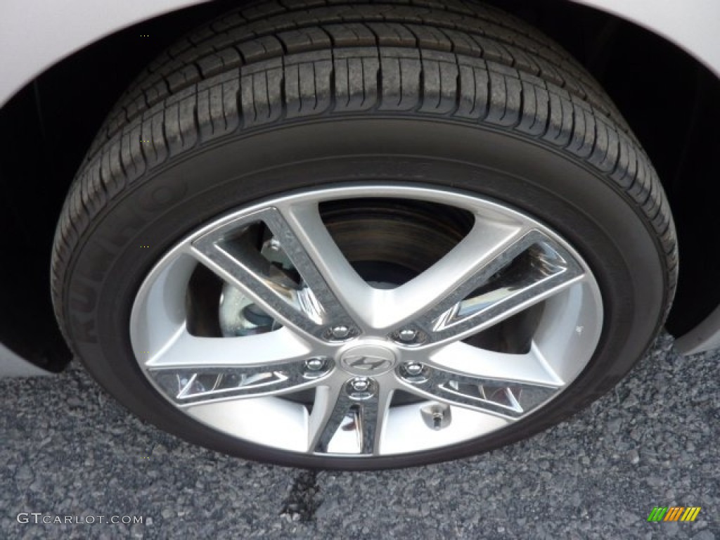 2012 Elantra SE Touring - Shimmering Silver / Black photo #9
