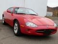 2000 Carnival Red Jaguar XK XK8 Coupe  photo #3