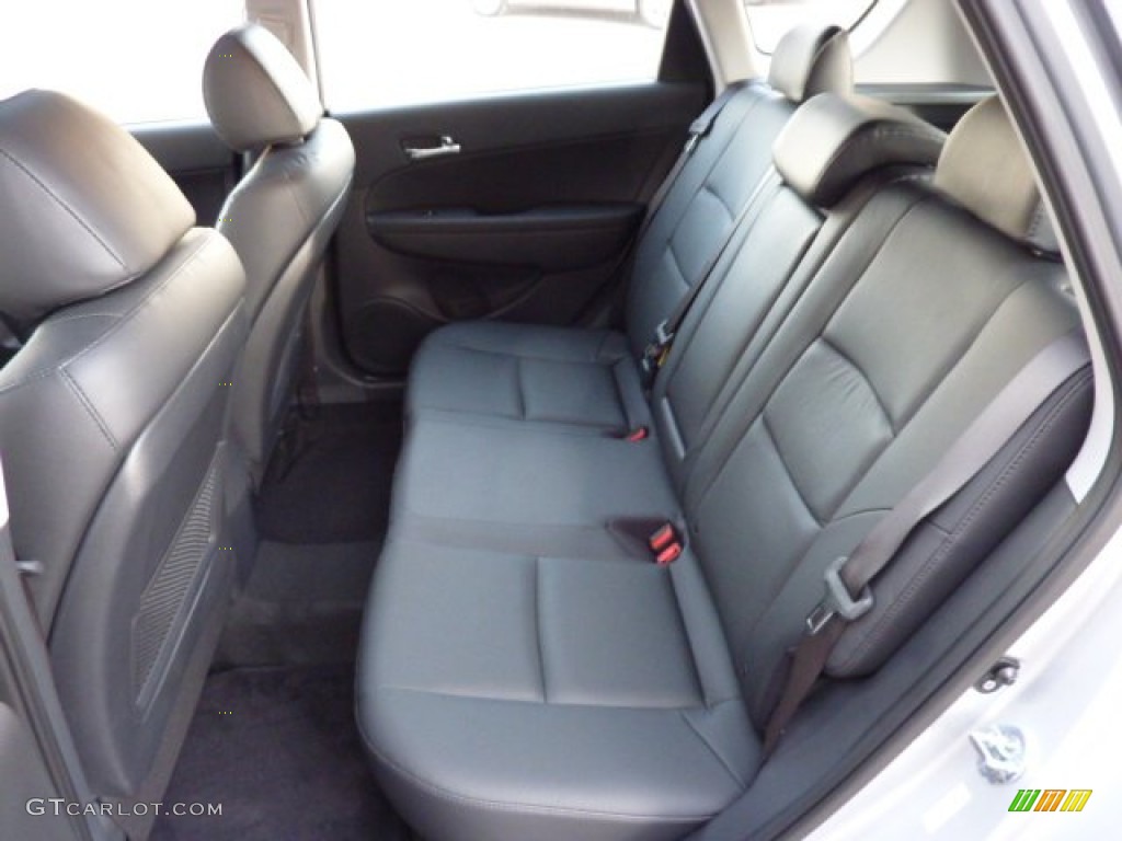 2012 Elantra SE Touring - Shimmering Silver / Black photo #14