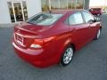 Boston Red - Accent GLS 4 Door Photo No. 7