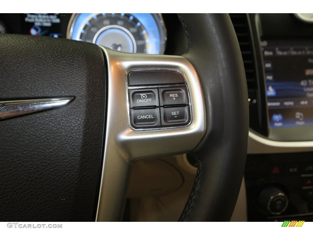 2012 300  - Bright White / Black/Light Frost Beige photo #25