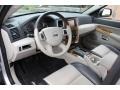 Dark Khaki/Light Graystone Royal Leather 2009 Jeep Grand Cherokee Limited 4x4 Interior Color