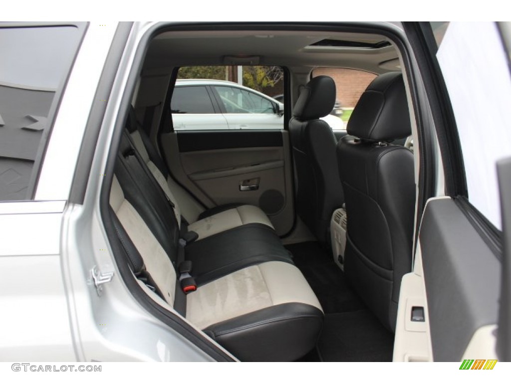 Dark Khaki/Light Graystone Royal Leather Interior 2009 Jeep Grand Cherokee Limited 4x4 Photo #72736274