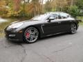 2011 Carbon Grey Metallic Porsche Panamera Turbo  photo #1