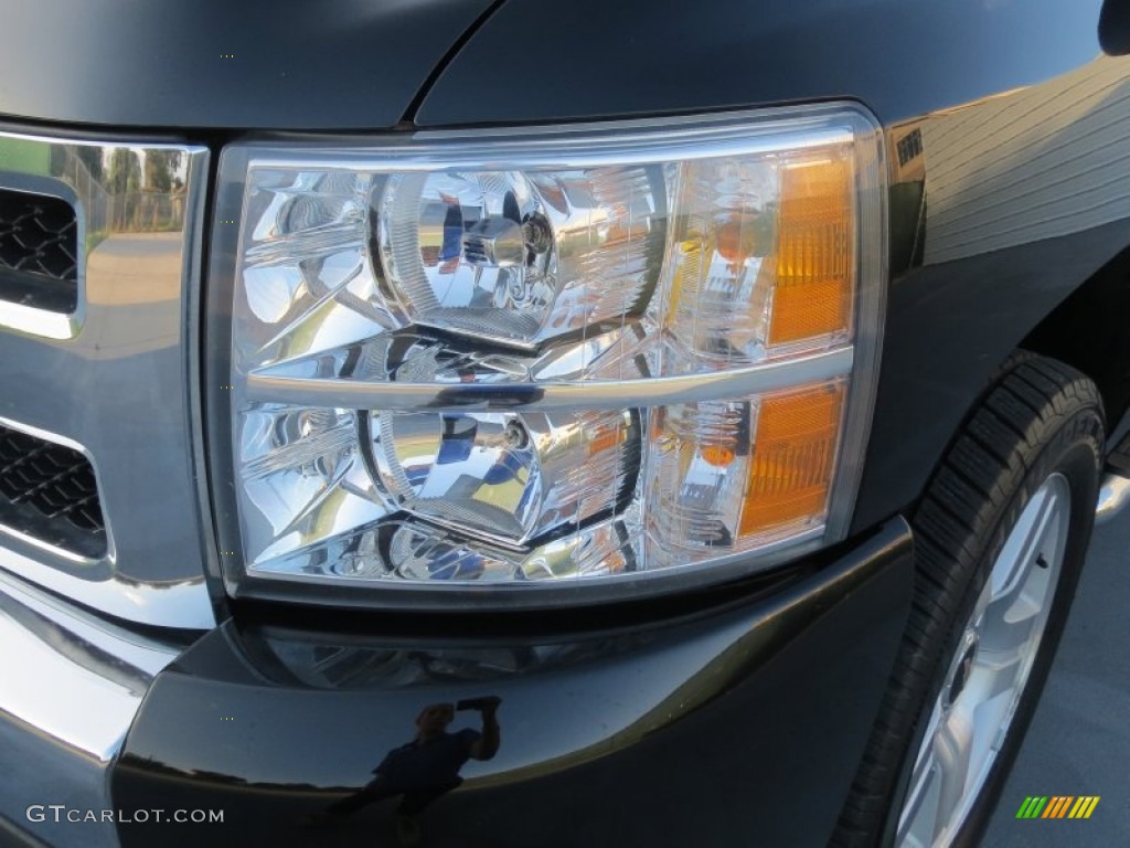 2008 Silverado 1500 LT Crew Cab - Black / Ebony photo #8