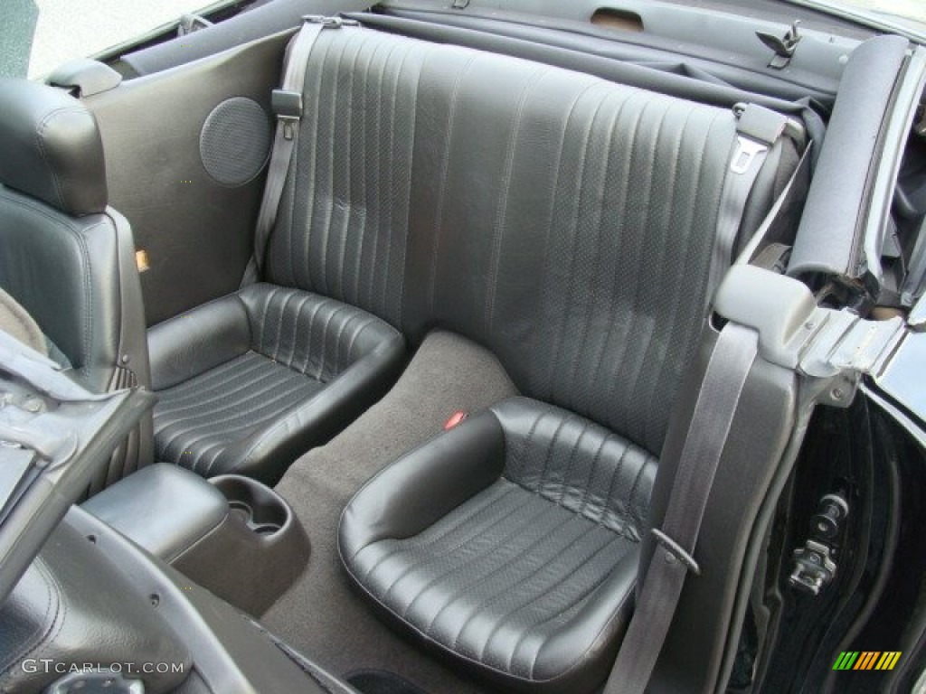 2002 Pontiac Firebird Trans Am Convertible Rear Seat Photos