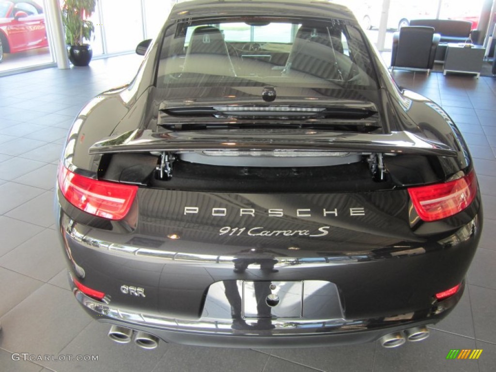 2013 911 Carrera S Coupe - Black / Black photo #5