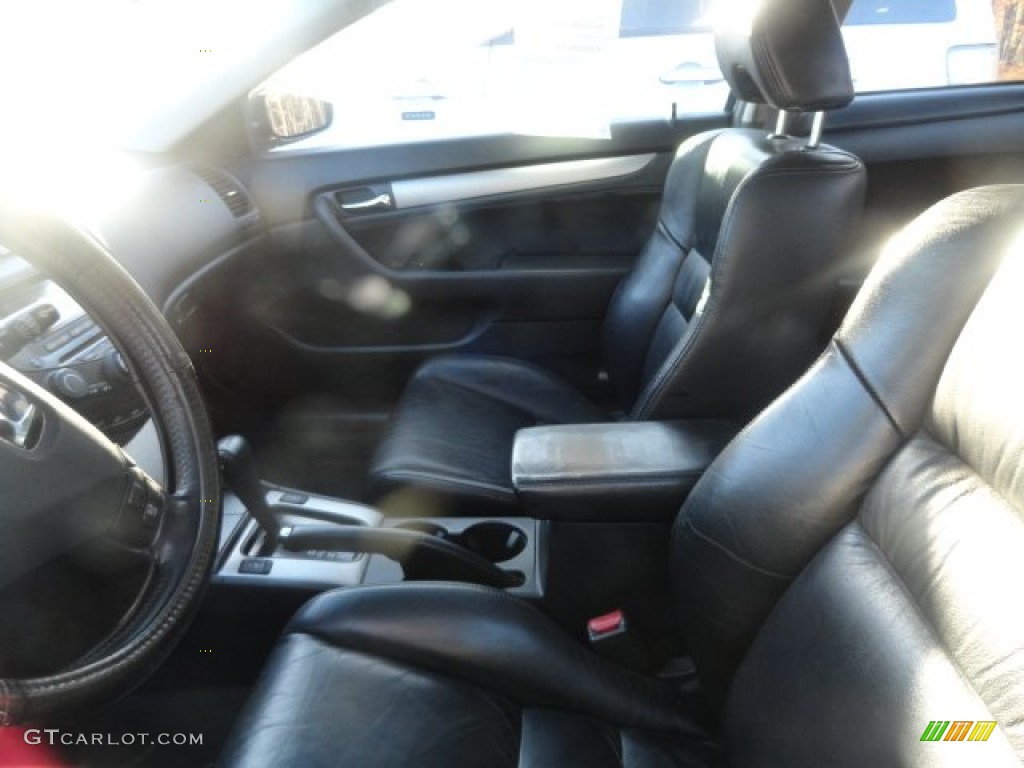 2003 Accord EX V6 Coupe - Sapphire Blue Pearl / Black photo #2
