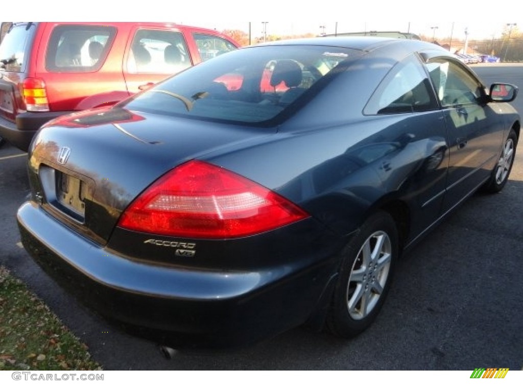 2003 Accord EX V6 Coupe - Sapphire Blue Pearl / Black photo #3