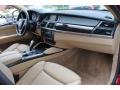 2010 BMW X6 Sand Beige Interior Dashboard Photo