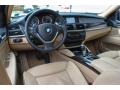 2010 BMW X6 Sand Beige Interior Prime Interior Photo