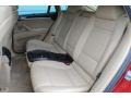 2010 BMW X6 Sand Beige Interior Rear Seat Photo