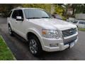 2010 White Platinum Tri-Coat Ford Explorer Limited 4x4  photo #7