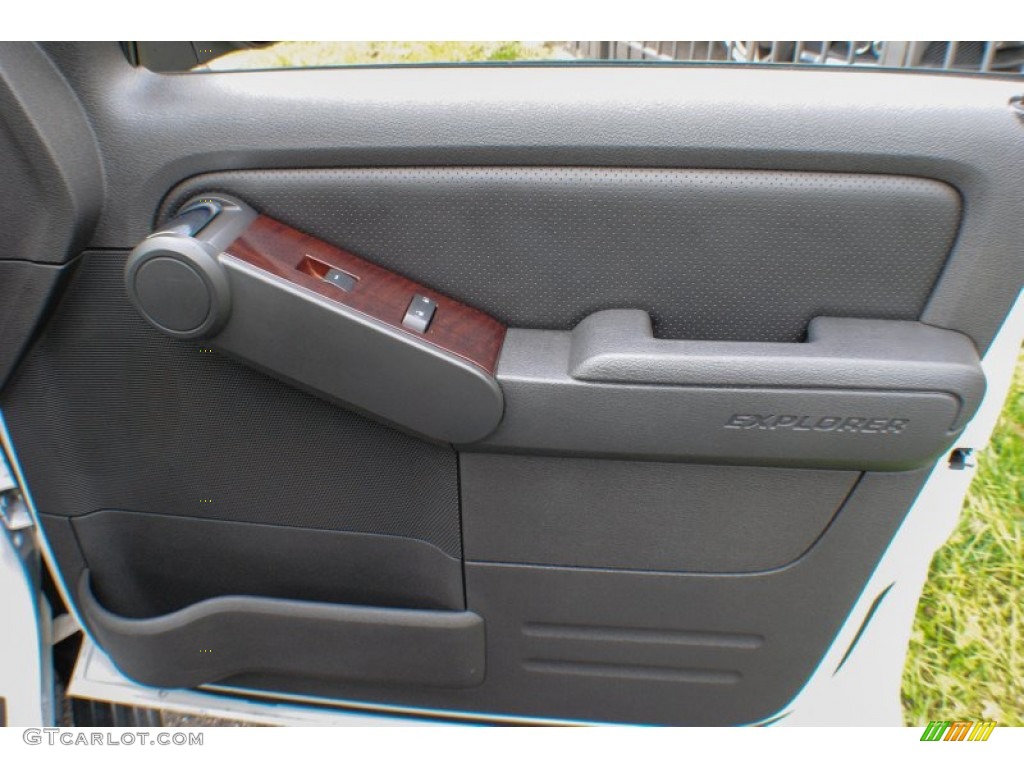 2010 Ford Explorer Limited 4x4 Black Door Panel Photo #72739634