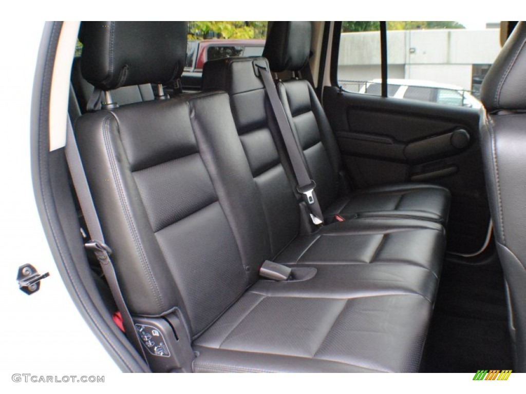 Black Interior 2010 Ford Explorer Limited 4x4 Photo #72739739