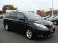 2012 Black Toyota Sienna LE  photo #3