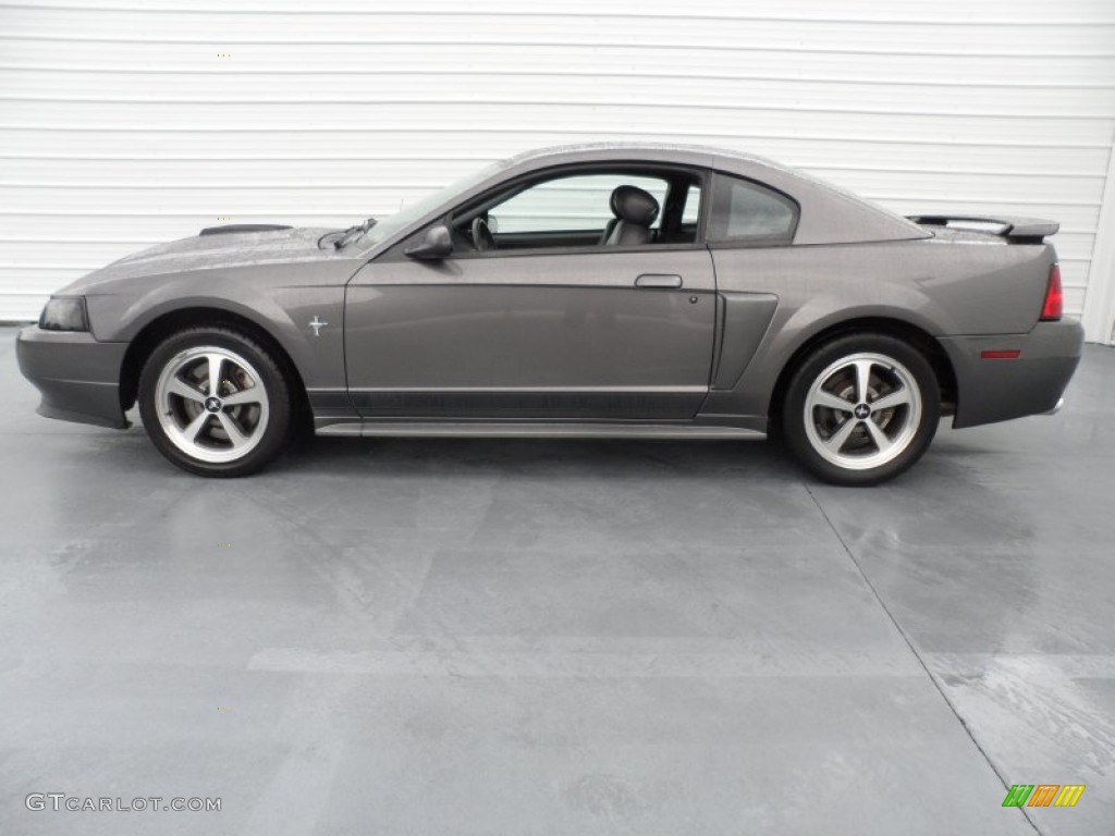 2003 Mustang Mach 1 Coupe - Dark Shadow Grey Metallic / Dark Charcoal photo #5