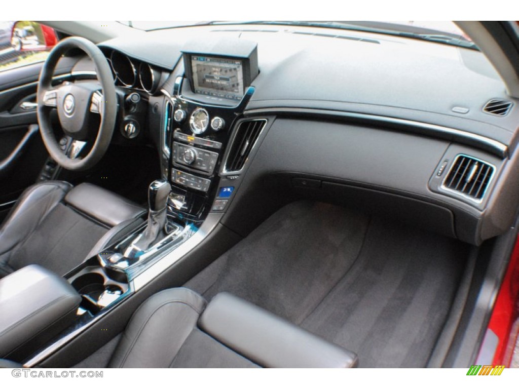2010 Cadillac CTS -V Sedan Ebony Dashboard Photo #72740948