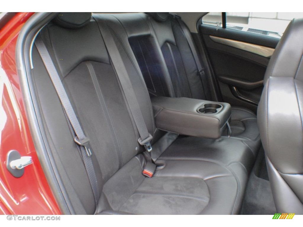 Ebony Interior 2010 Cadillac CTS -V Sedan Photo #72740990