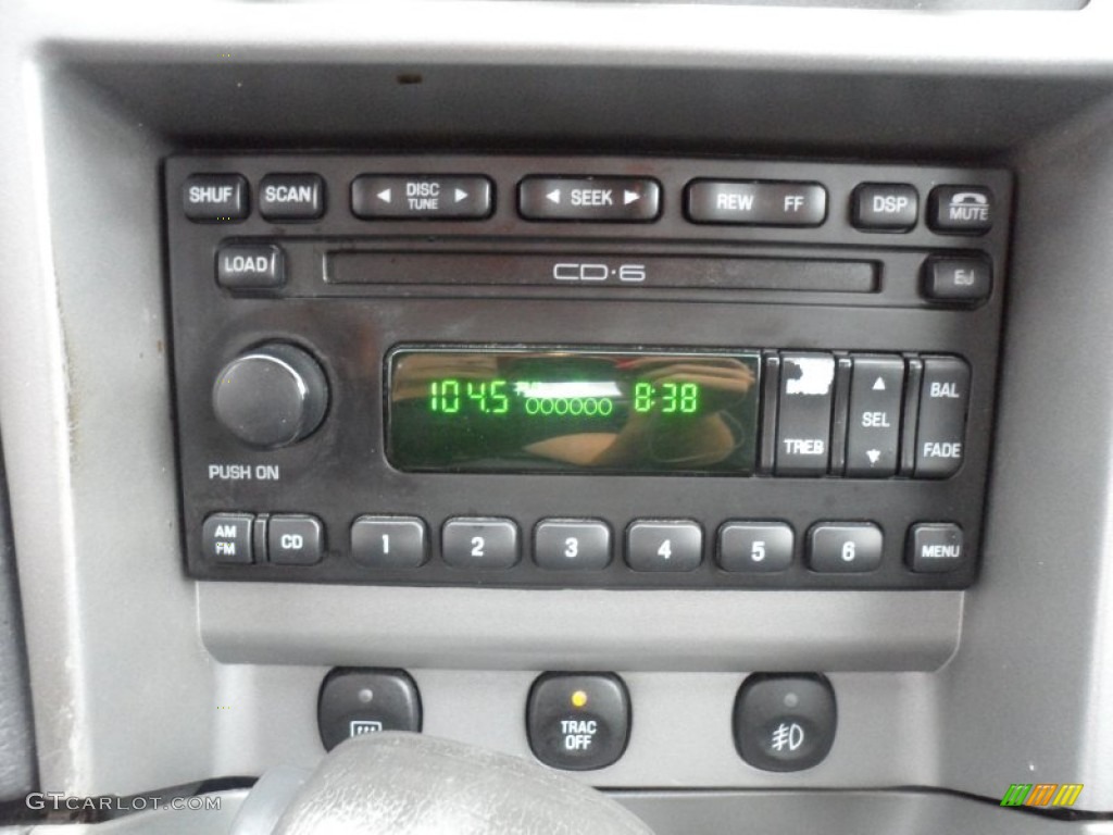 2003 Ford Mustang Mach 1 Coupe Audio System Photo #72741008