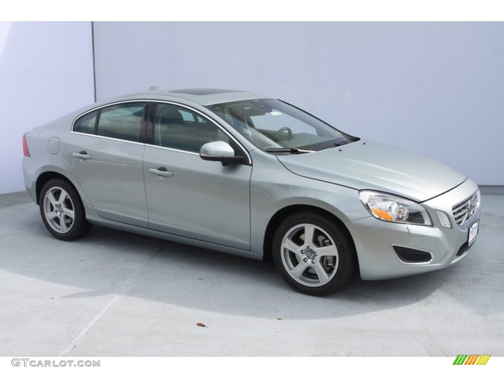 2013 S60 T5 - Electric Silver Metallic / Off Black photo #1