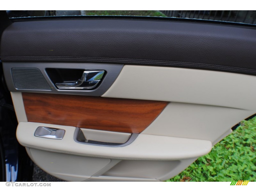 2010 Jaguar XF Sport Sedan Barley Door Panel Photo #72741530