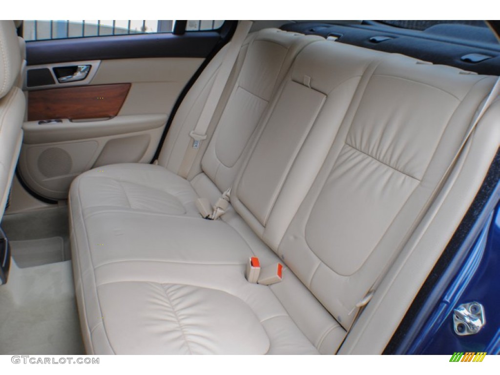 2010 Jaguar XF Sport Sedan Rear Seat Photo #72741619
