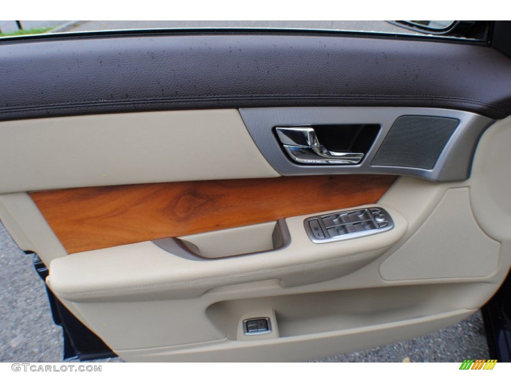 2010 Jaguar XF Sport Sedan Barley Door Panel Photo #72741686