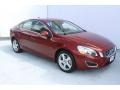 Flamenco Red Metallic 2013 Volvo S60 T5 Exterior