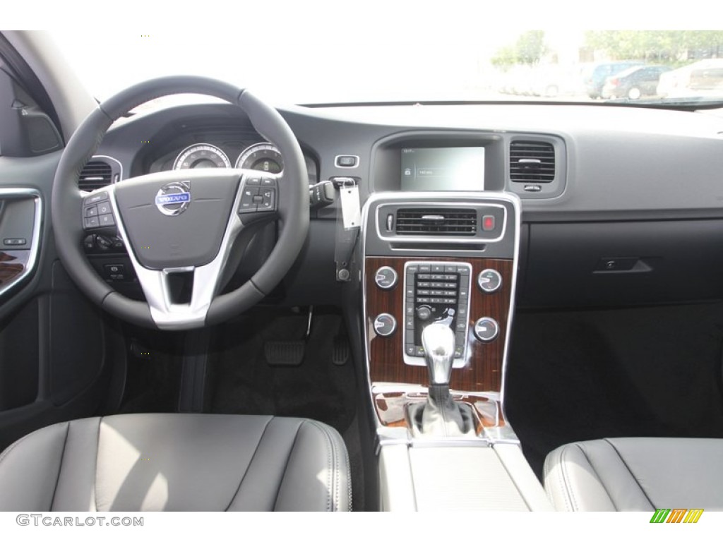 2013 Volvo S60 T5 Off Black Dashboard Photo #72742640
