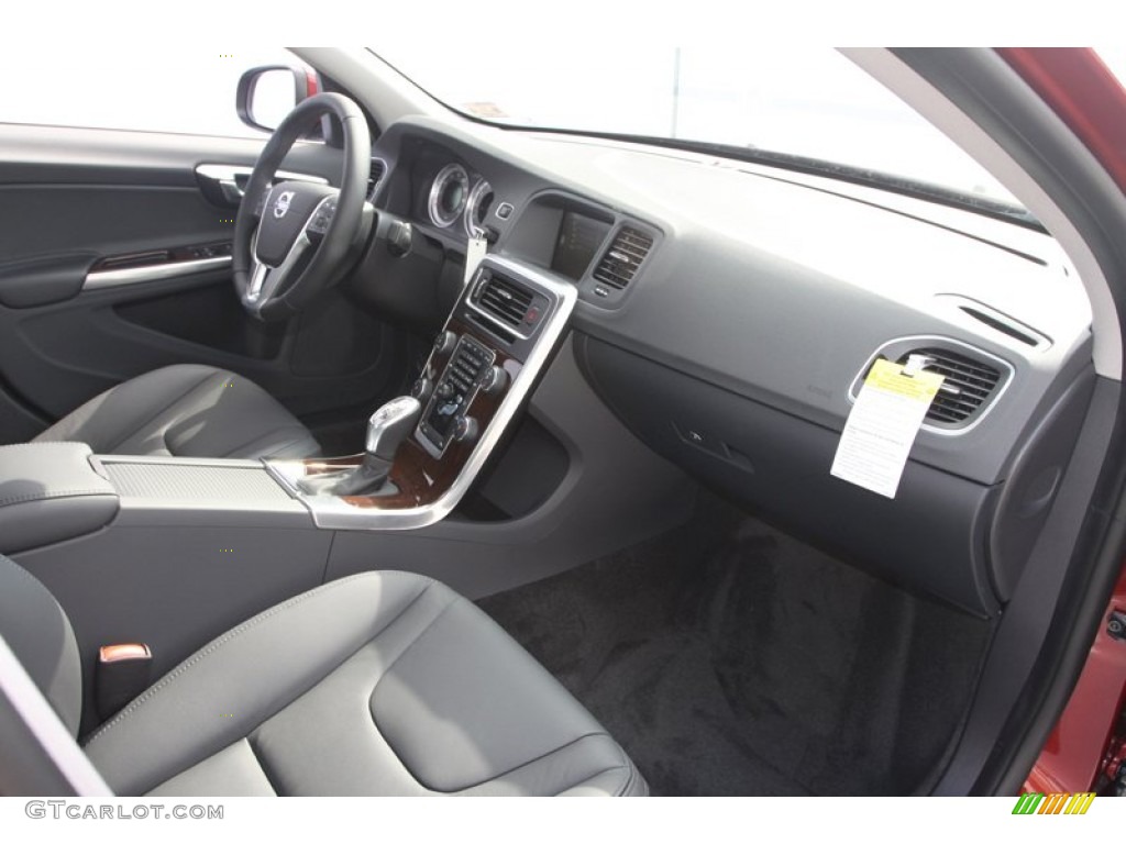 2013 Volvo S60 T5 Off Black Dashboard Photo #72742802