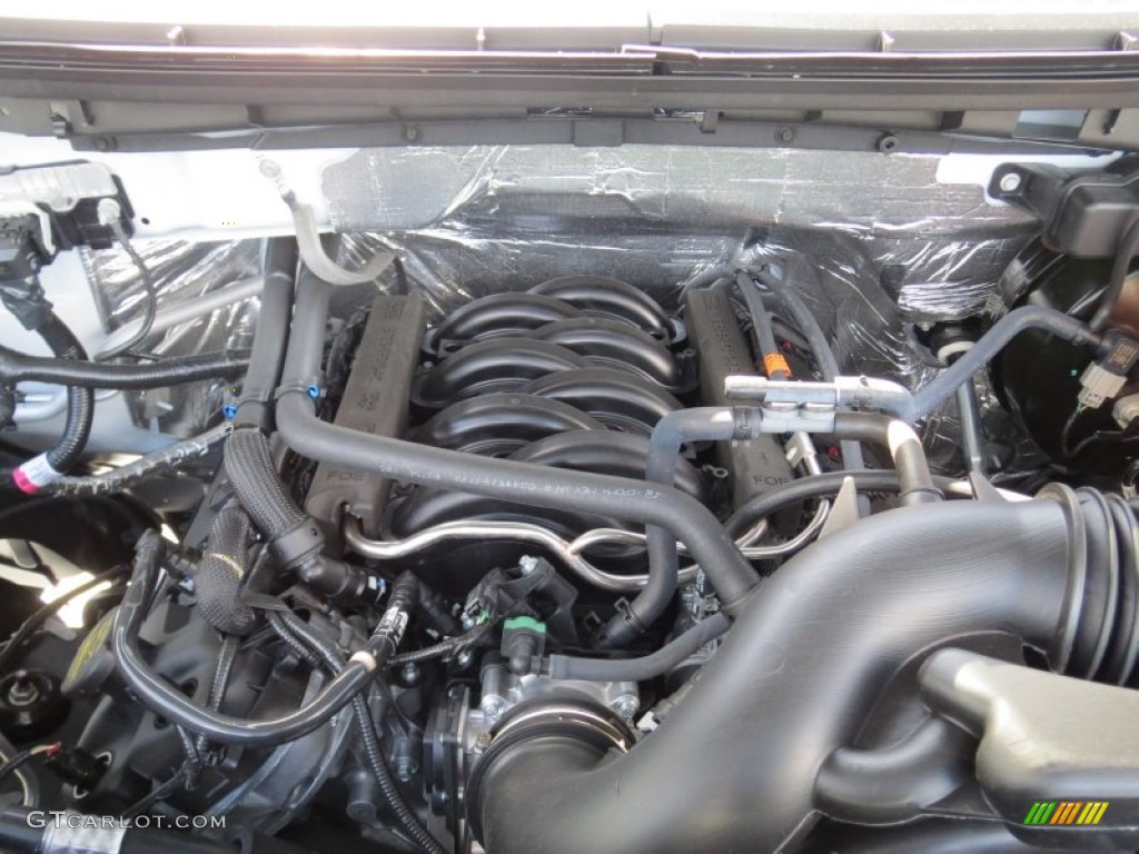 2013 Ford F150 FX4 SuperCrew 4x4 5.0 Liter Flex-Fuel DOHC 32-Valve Ti-VCT V8 Engine Photo #72742946