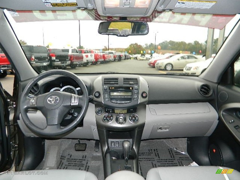2009 Toyota RAV4 Limited V6 4WD Ash Gray Dashboard Photo #72743507