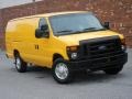 2009 School Bus Yellow Ford E Series Van E250 Super Duty Cargo  photo #1