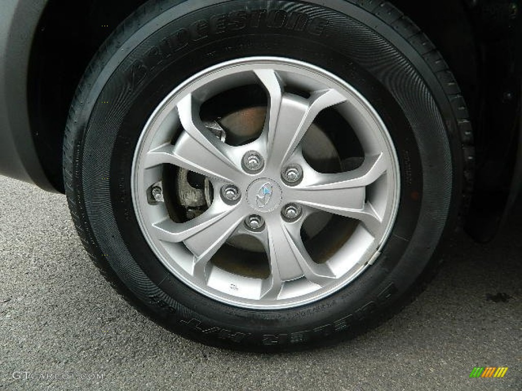 2009 Hyundai Tucson SE V6 Wheel Photo #72743813