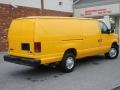 2009 School Bus Yellow Ford E Series Van E250 Super Duty Cargo  photo #3