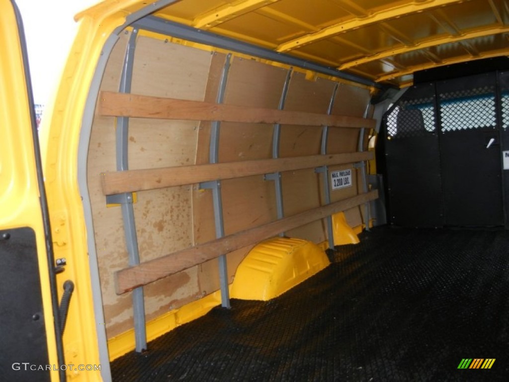 2009 E Series Van E250 Super Duty Cargo - School Bus Yellow / Medium Flint photo #9