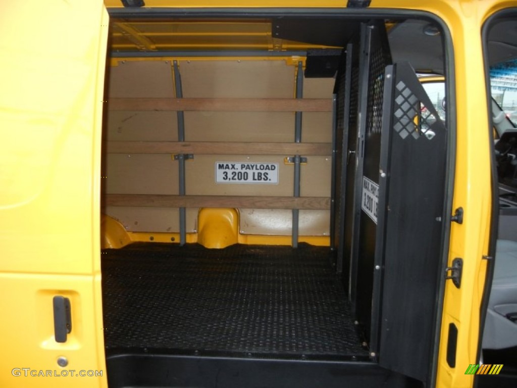 2009 E Series Van E250 Super Duty Cargo - School Bus Yellow / Medium Flint photo #11