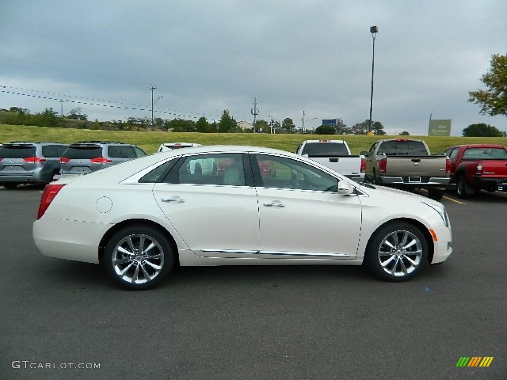 White Diamond Tricoat 2013 Cadillac XTS Luxury AWD Exterior Photo #72744221