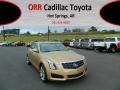 2013 Summer Gold Metallic Cadillac ATS 2.5L Luxury #72706108