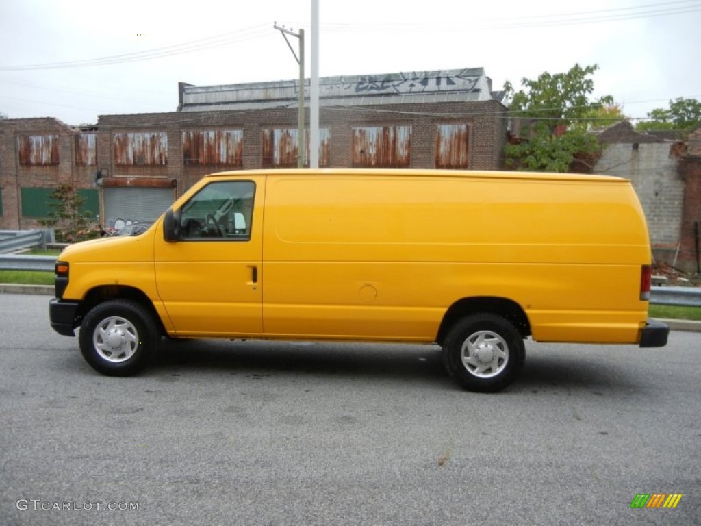 School Bus Yellow 2009 Ford E Series Van E250 Super Duty Cargo Exterior Photo #72744461