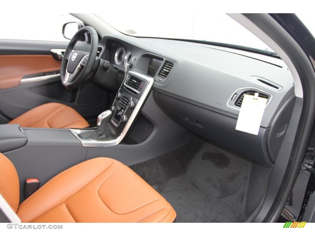 2013 Volvo S60 T5 Beechwood/Off Black Dashboard Photo #72744536
