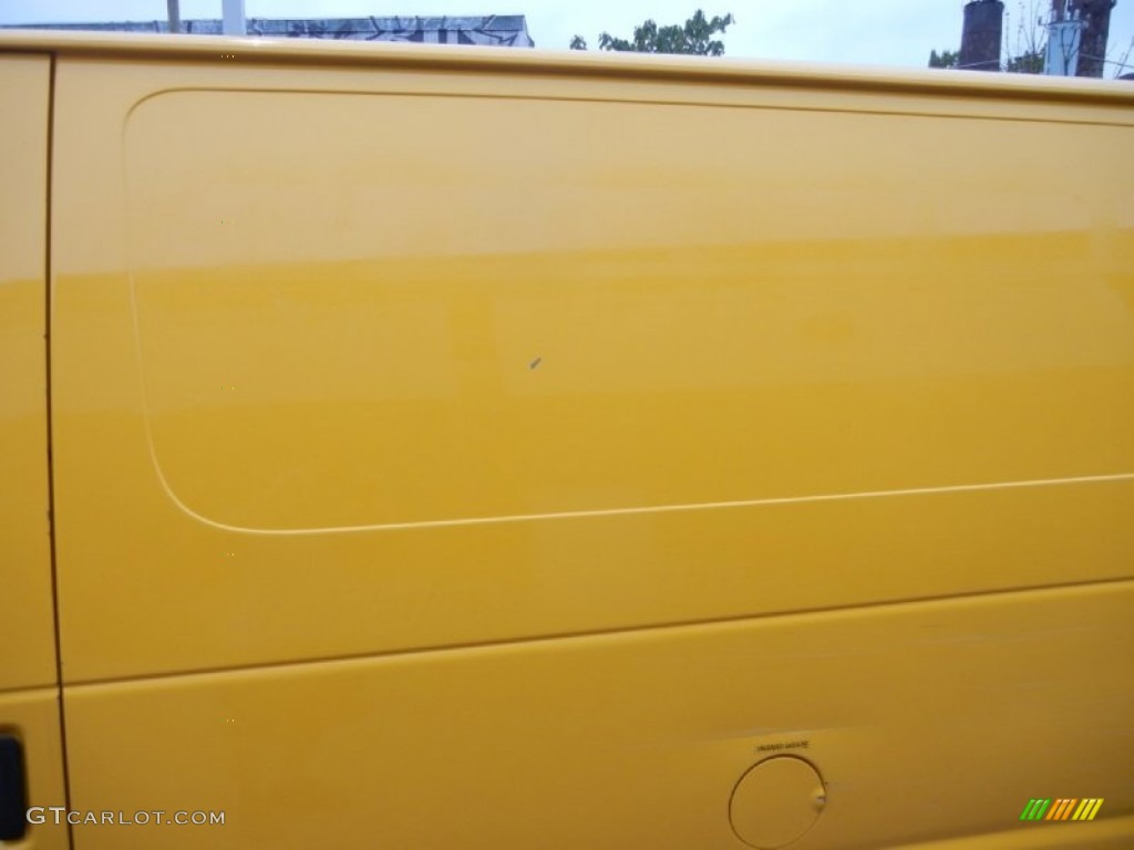 2009 E Series Van E250 Super Duty Cargo - School Bus Yellow / Medium Flint photo #47