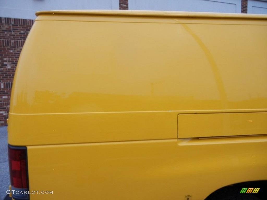 2009 E Series Van E250 Super Duty Cargo - School Bus Yellow / Medium Flint photo #57